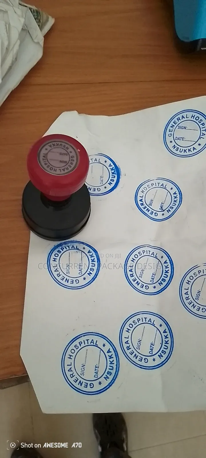 Office Stamp and Letterhead, Souvenirs, Name Tags
