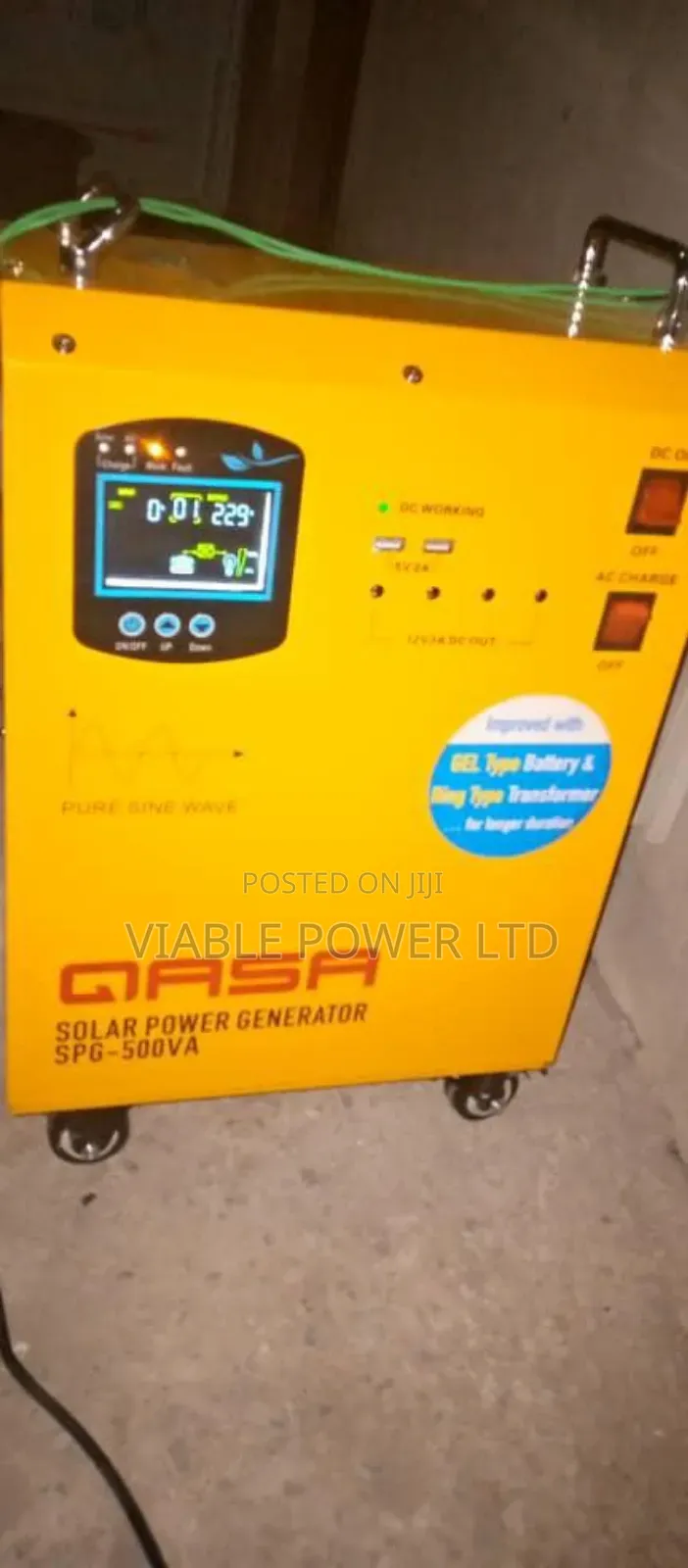 Our Qasr Solar Generator