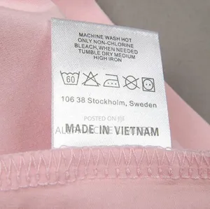 1000 Satin Printed Labels for Clothing, Bags, Furniture, Etc