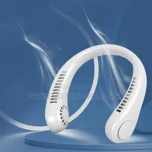 Cool Breeze Rechargeable Necklace Fan 3-Way Speed