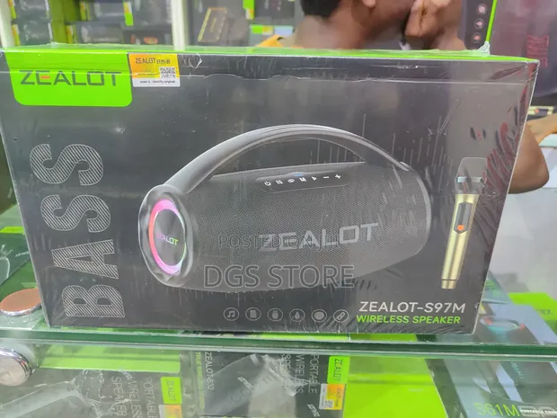 Zealot S97m With Microphone Bluetooth Speaker in Ikeja - Audio