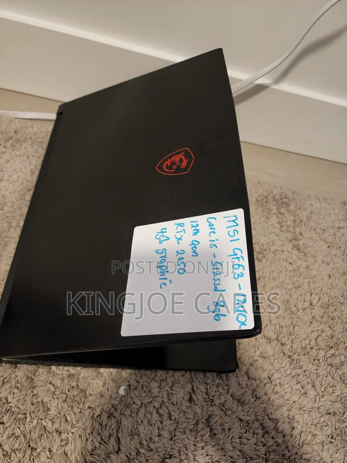 Laptop MSI GF65 Thin 10UE 8GB Intel Core I5 SSD 512GB