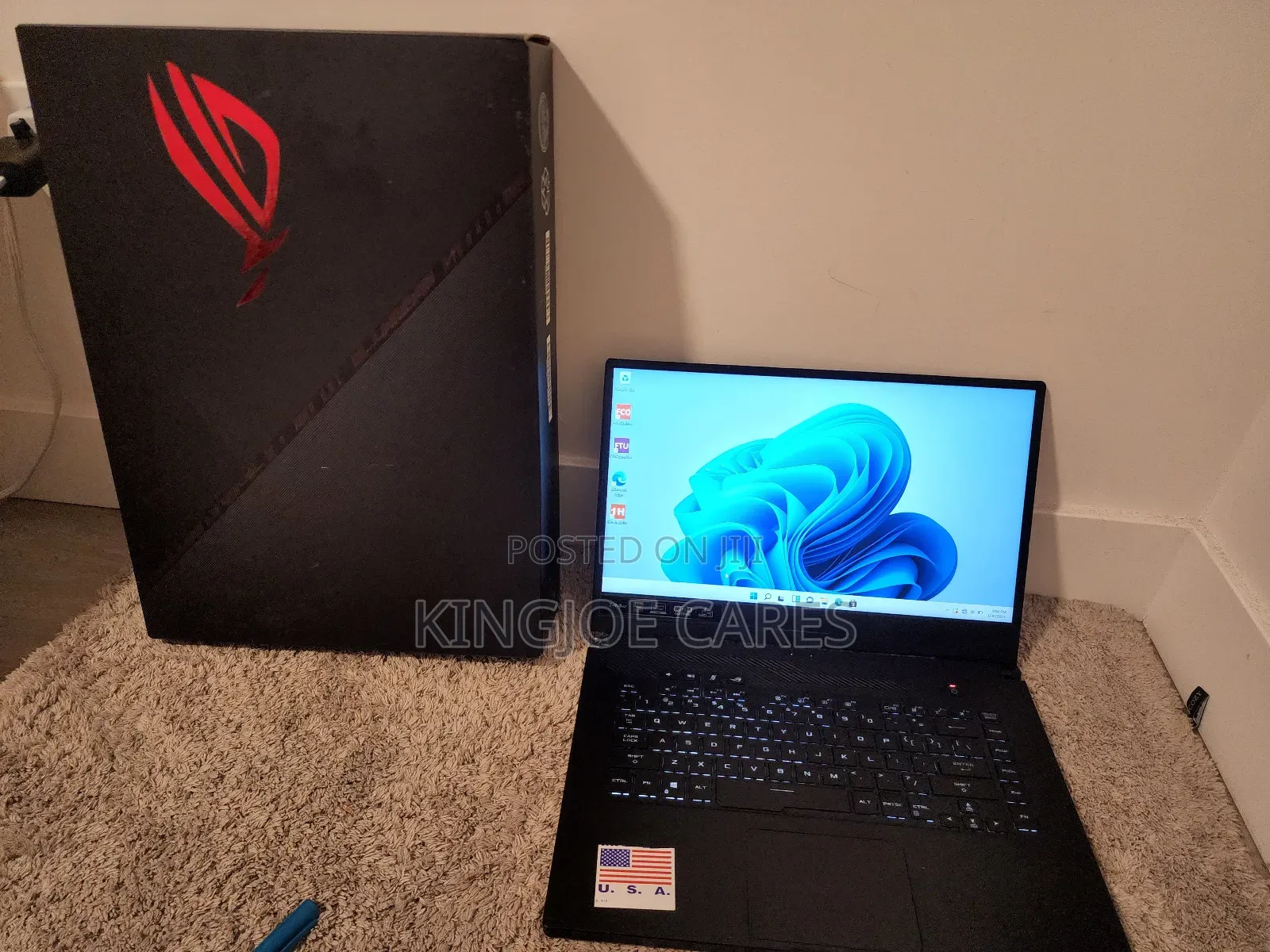 Laptop Asus ROG Zephyrus G16 16GB AMD Ryzen 7 SSD 512GB