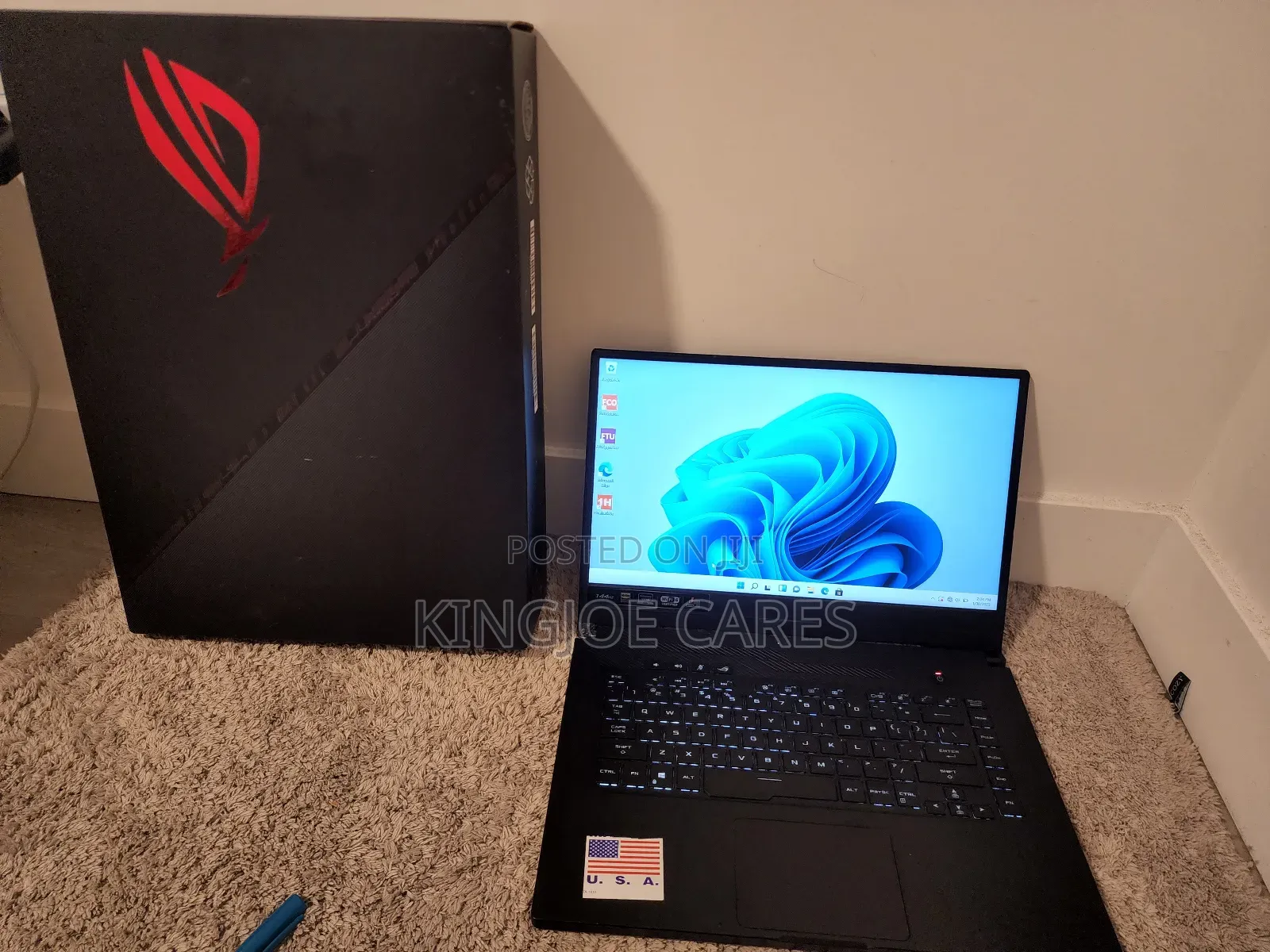 Laptop Asus ROG Zephyrus G16 16GB AMD Ryzen 7 SSD 512GB