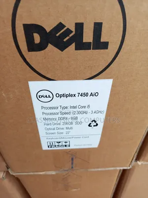 New Desktop Computer Dell OptiPlex 7450 8GB Intel Core I5 SSD 256GB