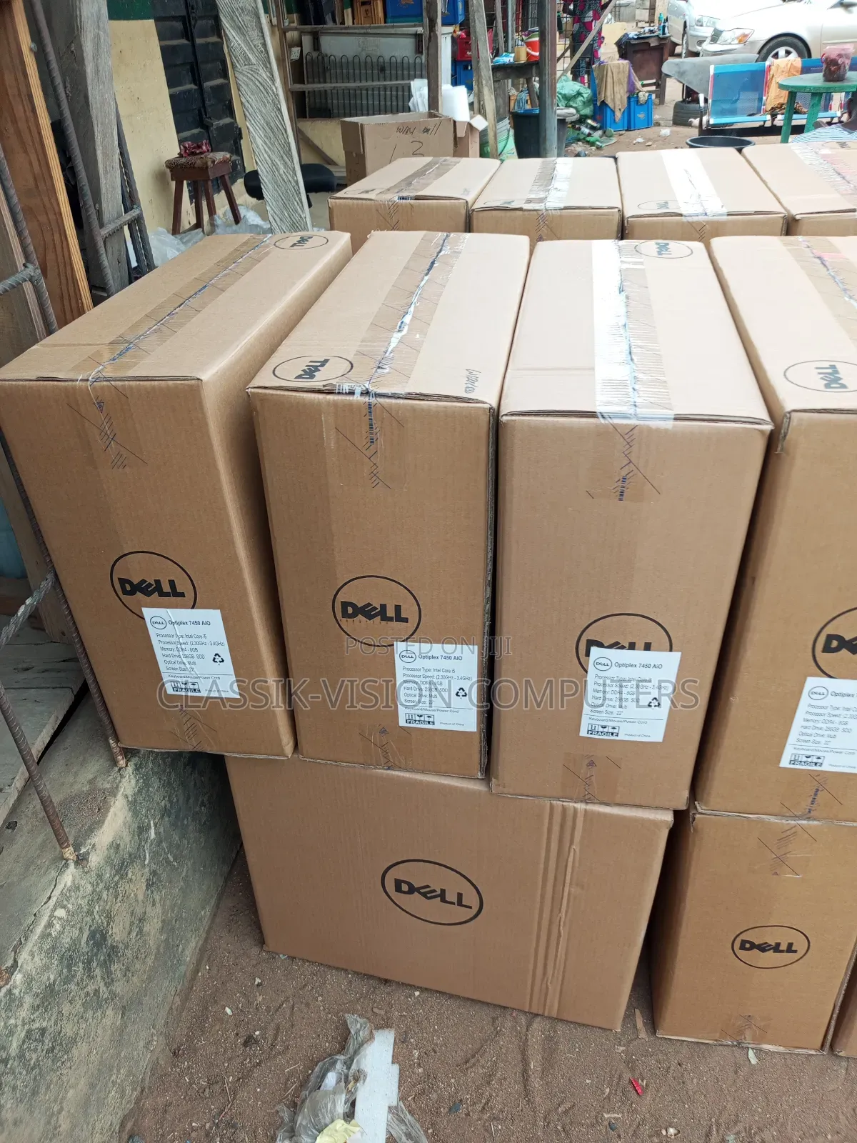 New Desktop Computer Dell OptiPlex 7450 8GB Intel Core I5 SSD 256GB