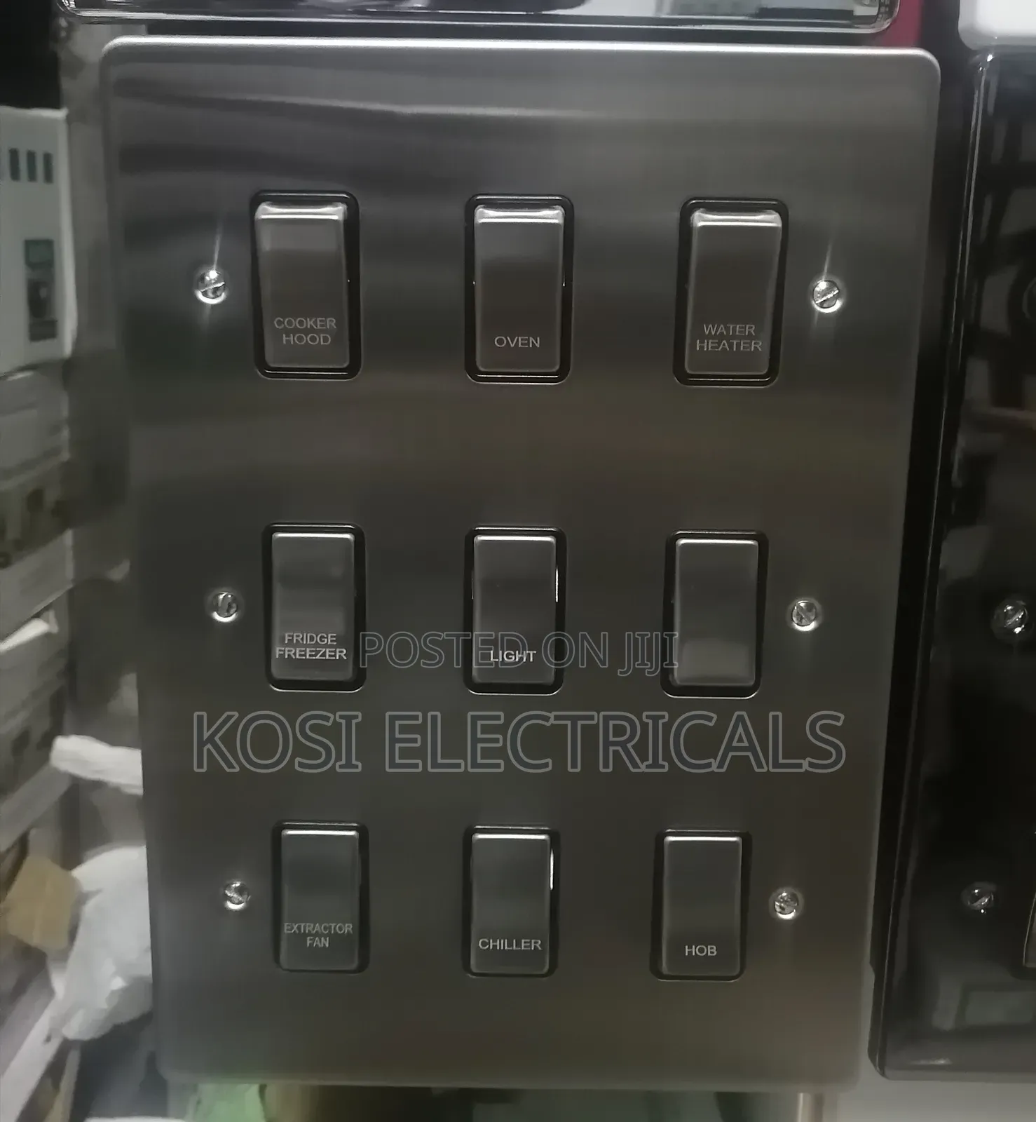 9 Gang Kitchen Grid Switch