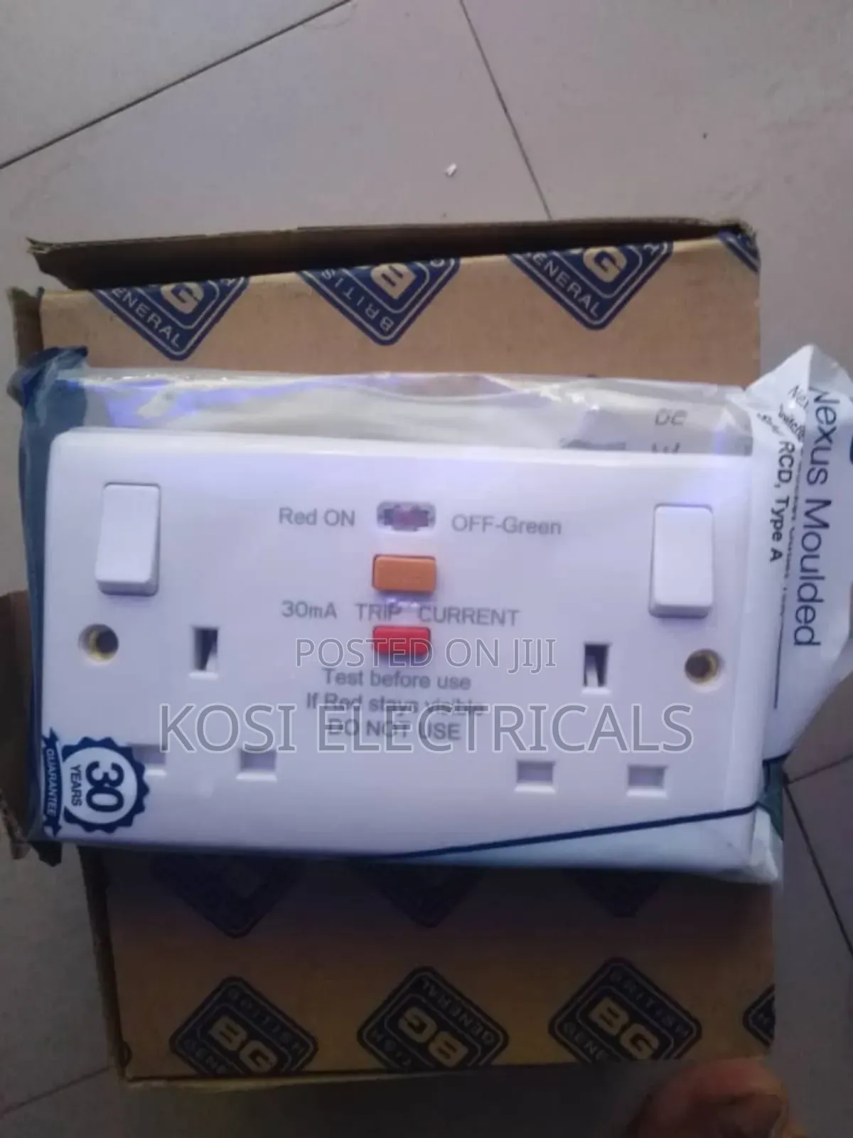 13a Double RCD Socket