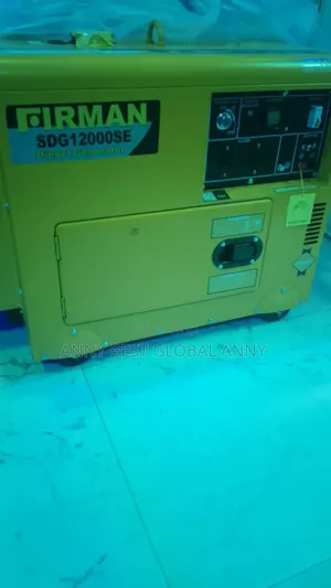 Photo - 10kva Firman Diesel Soundproof Generator Model 100%
Copper
