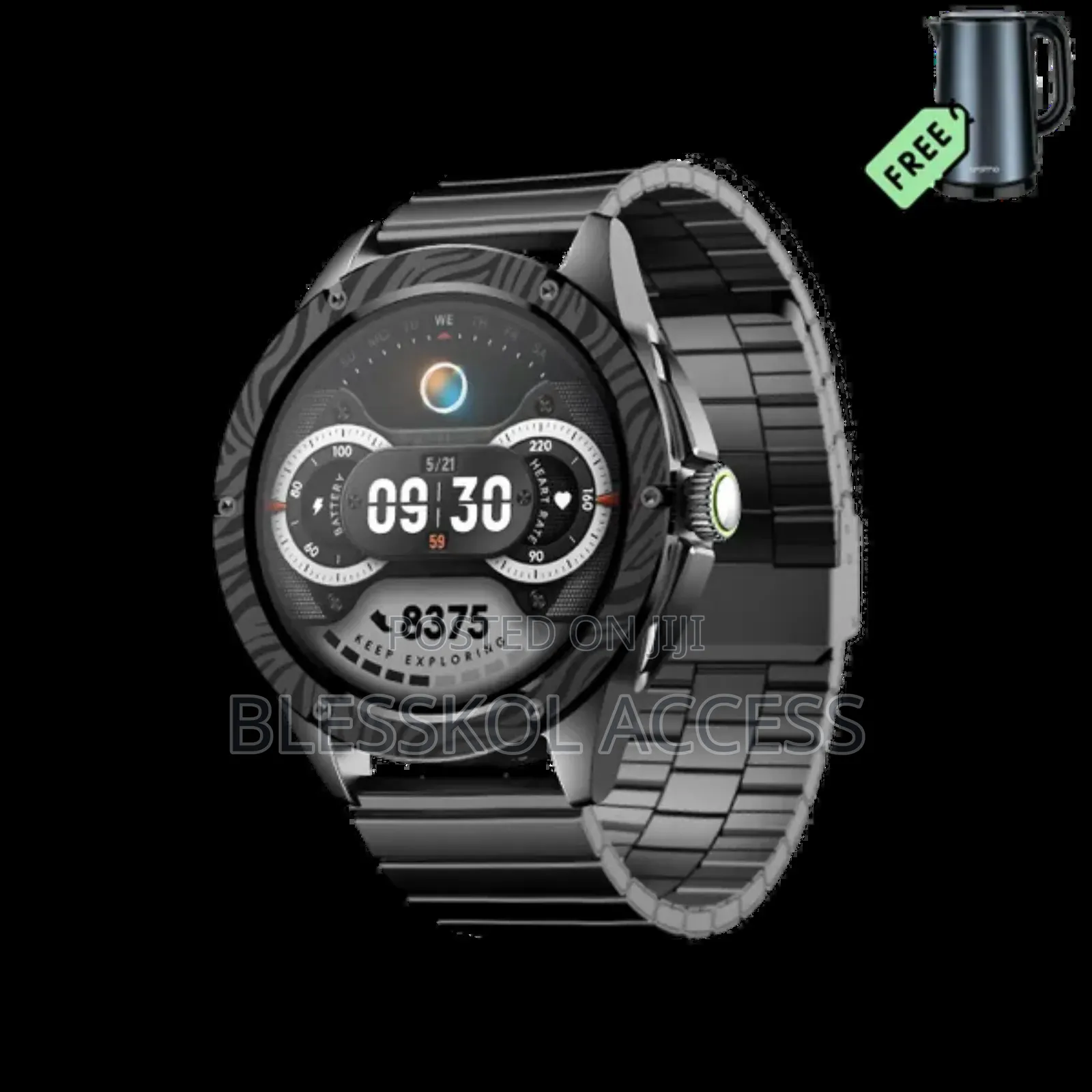 Oraimo Watch Pro Nt 1.43" Amoled Ai Powered Smart Watch