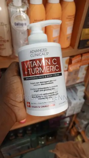 Advanced Clinicals Vit.C Tumeric Cream