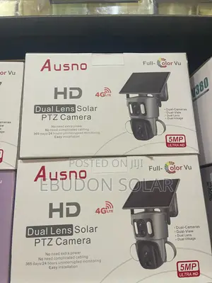 Solar Camera Dual Lens 5mp Ultra