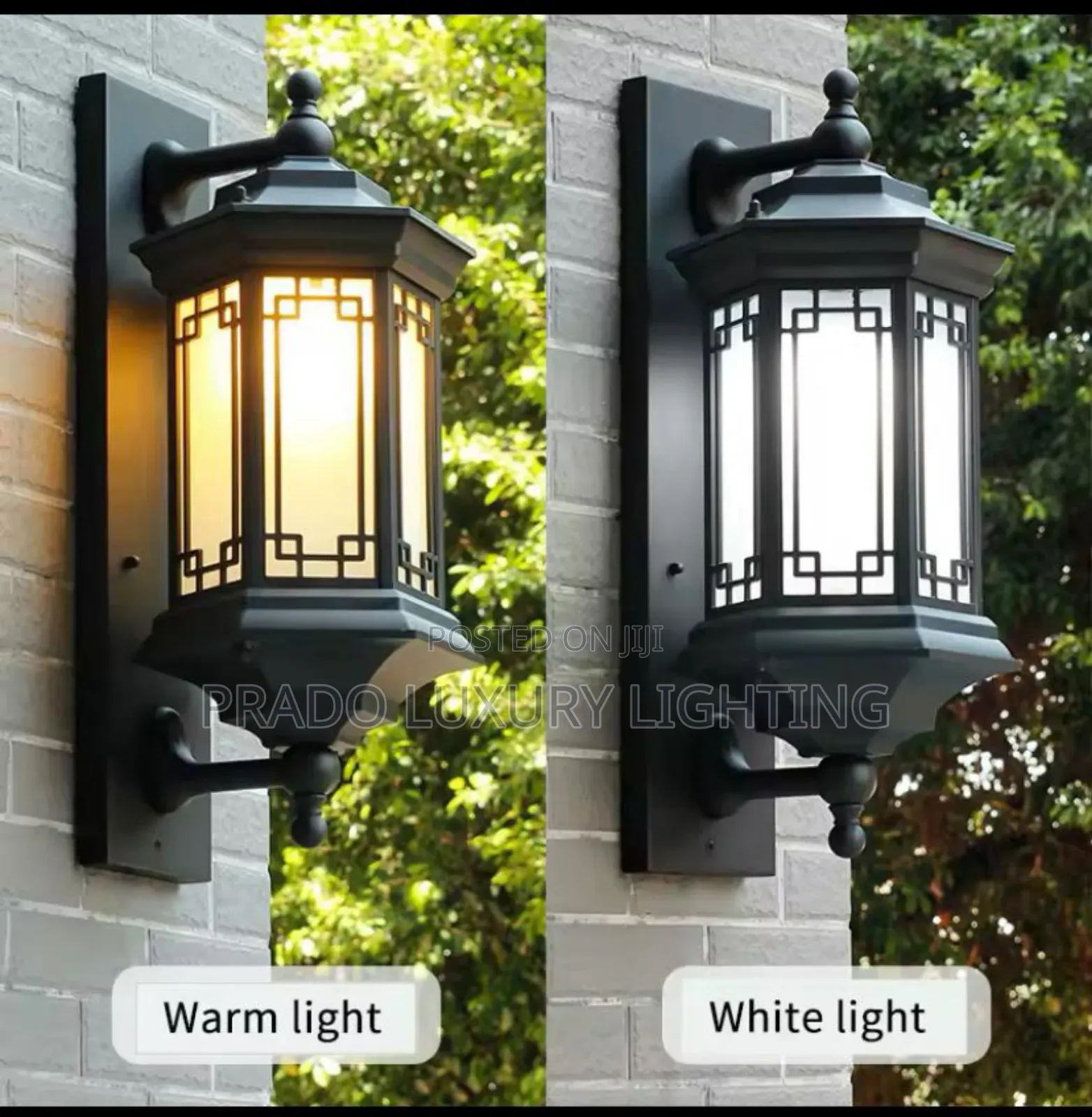 Outdoor Fence Pillar Light