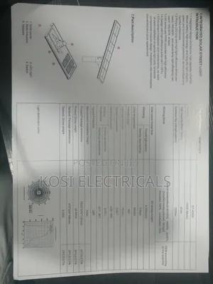 600w Solar Street Light