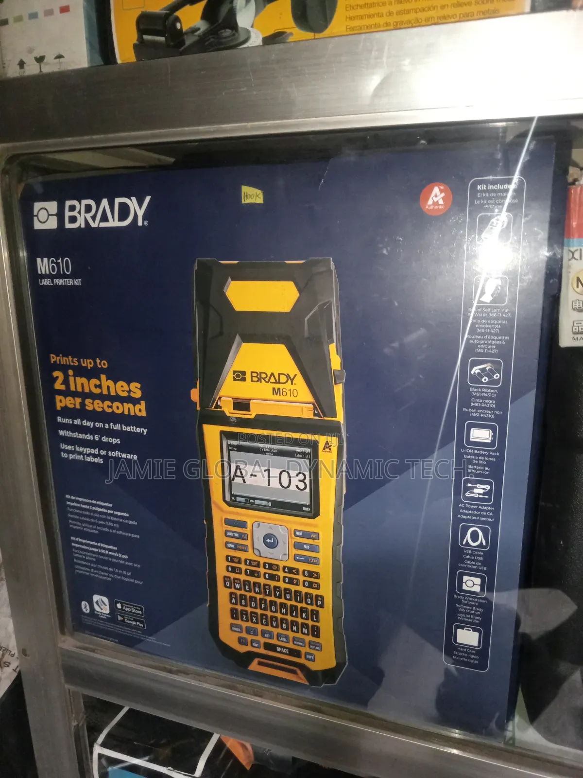 Brady M610 Label Maker