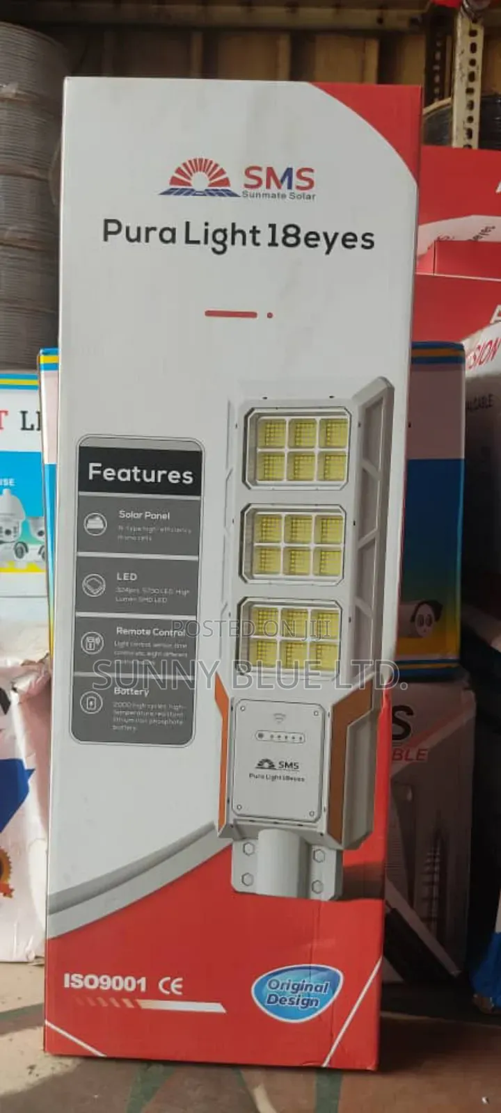 SMS Solar Street Light