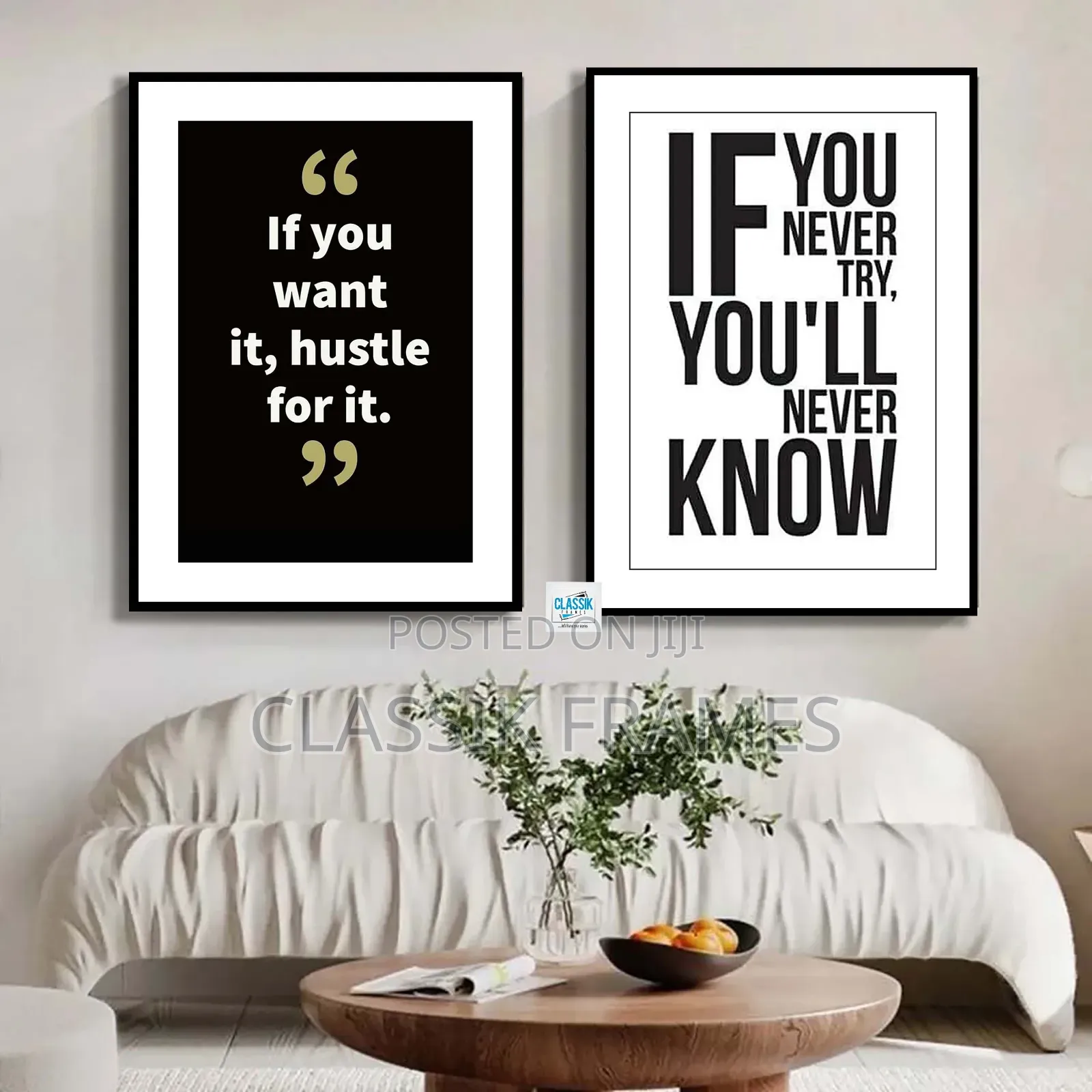 Hd Framed Motivational Quotes Digi Artistic Painting Wallart