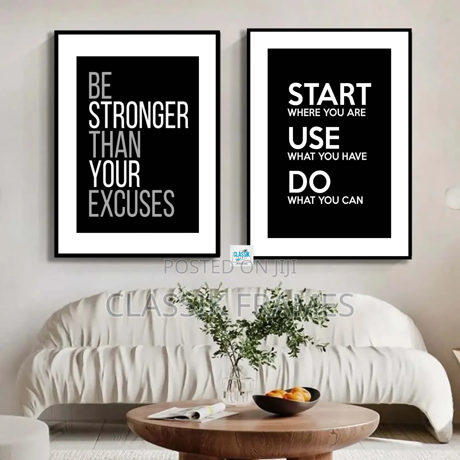 Hd Framed Motivational Quotes Digi Artistic Painting Wallart