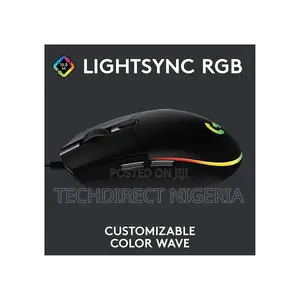 Gaming Mouse G203 Lightsync RGB 6 Button - Black