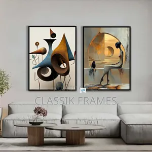 Hd Framed Abstract Maverick Digit Painting Wall Arts