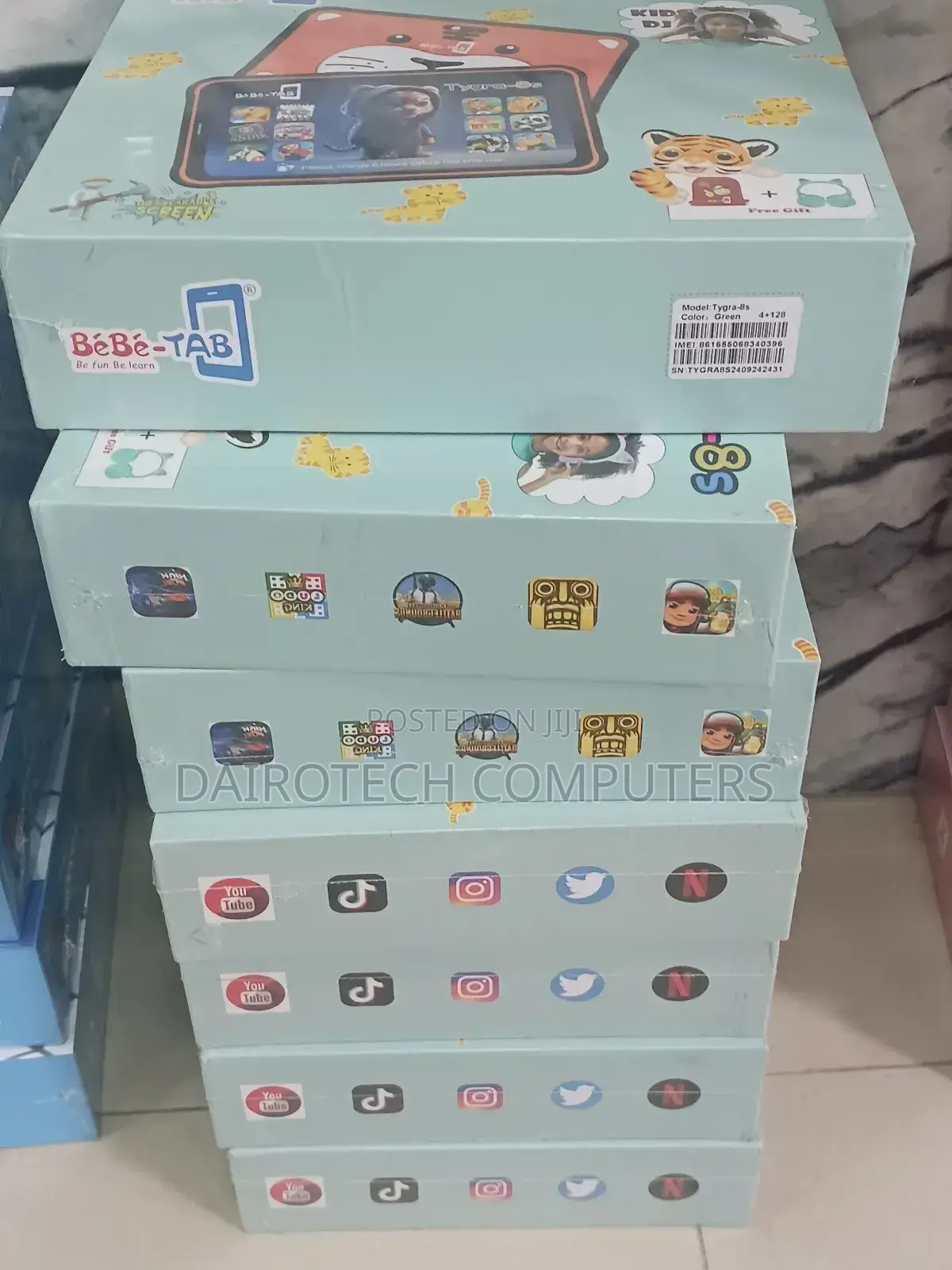 New Bebe Tygra-8s 128 GB