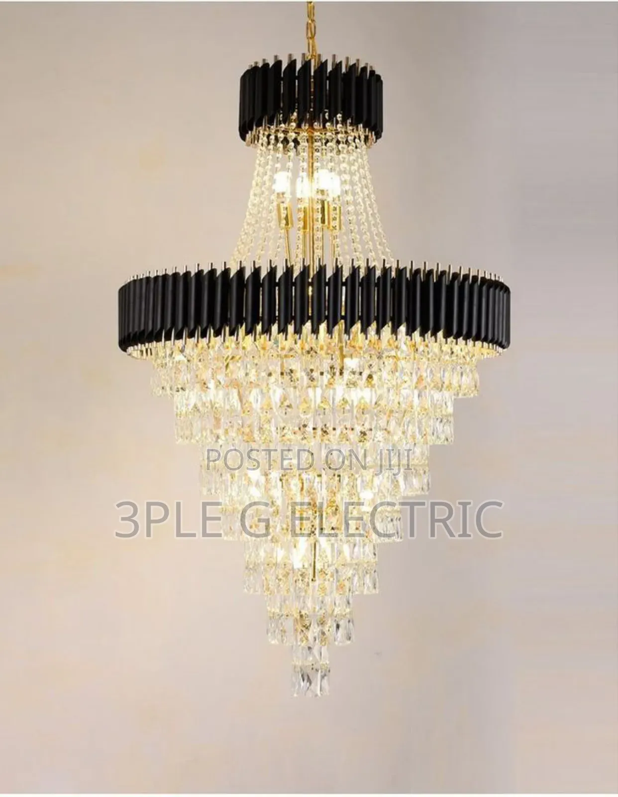 Size 600mm Long Shape Crystal Chandelier