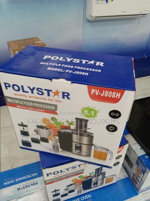 Eco-Friendly Polystar 8-in-1 Juice Food Processor(Pv-J808h)