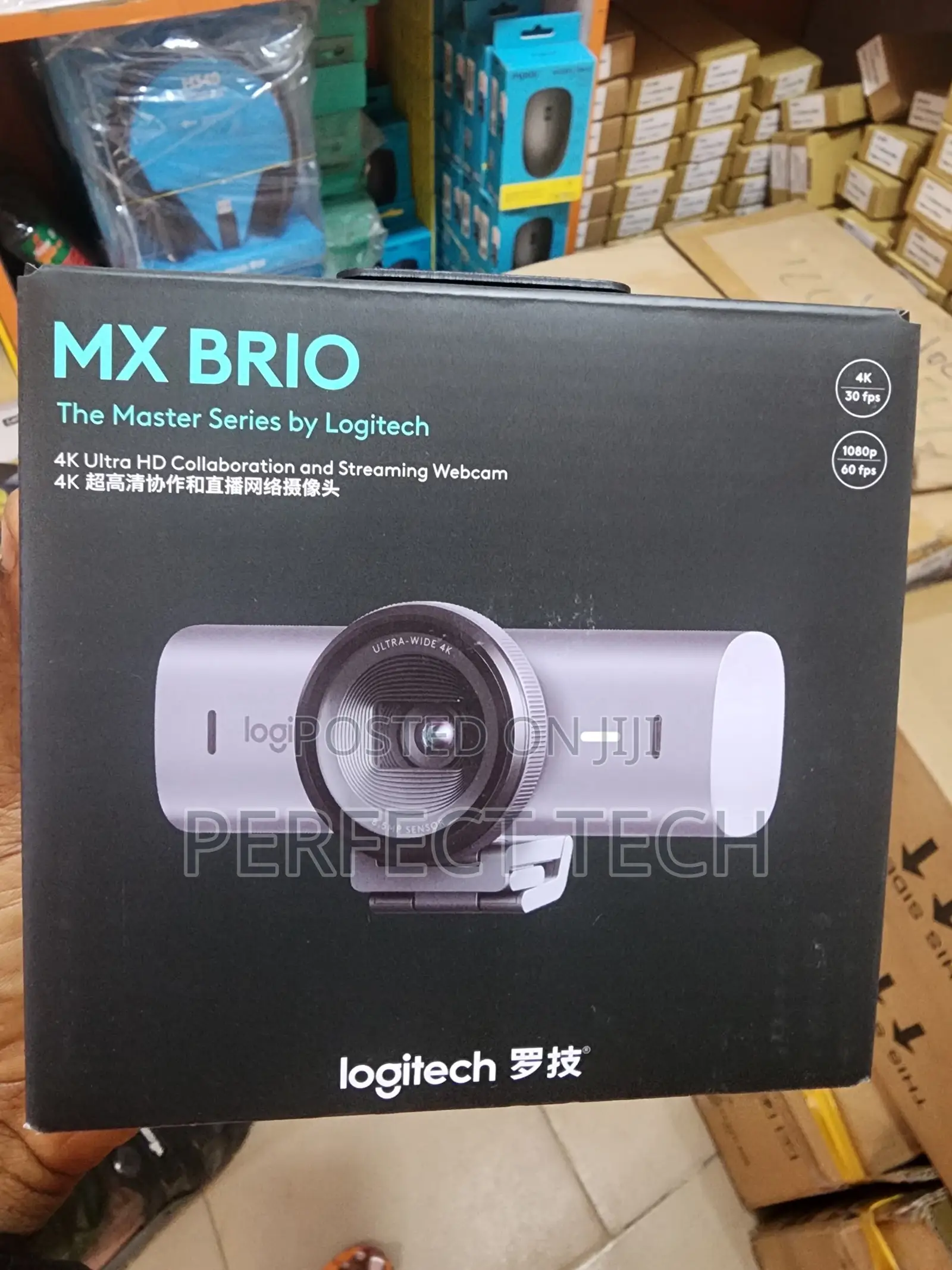 Logitech Mx Brio Ultra Hd Webcam