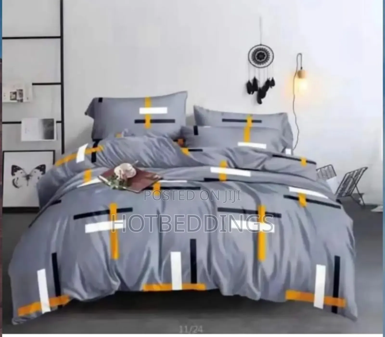 Lovely Duvet, Bedsheet With 4 Pillowcases