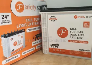 240ah Fenicity Tubular Battery 24-months Warranty