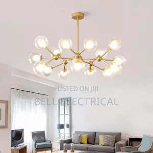 Modern Gold Bubble Chandelier