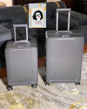 Hybrid Pull Suitcase With Front Zipper Compartment,Stylist