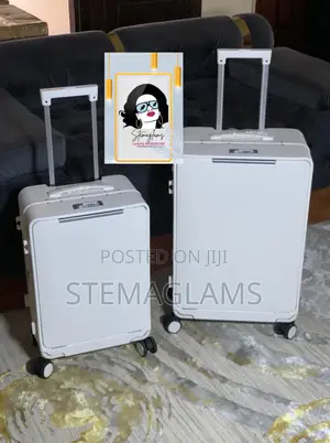 Hybrid Pull Suitcase With Front Zipper Compartment,Stylist