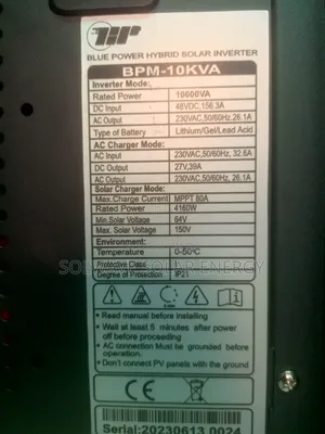 10kva48v Blue Power Inverter
