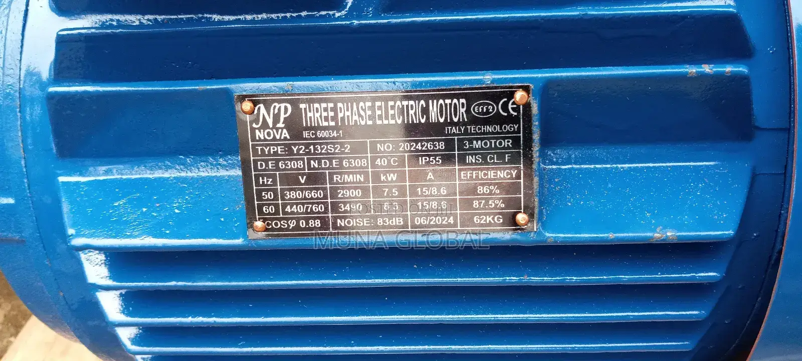 10hp Nova Electric Motor