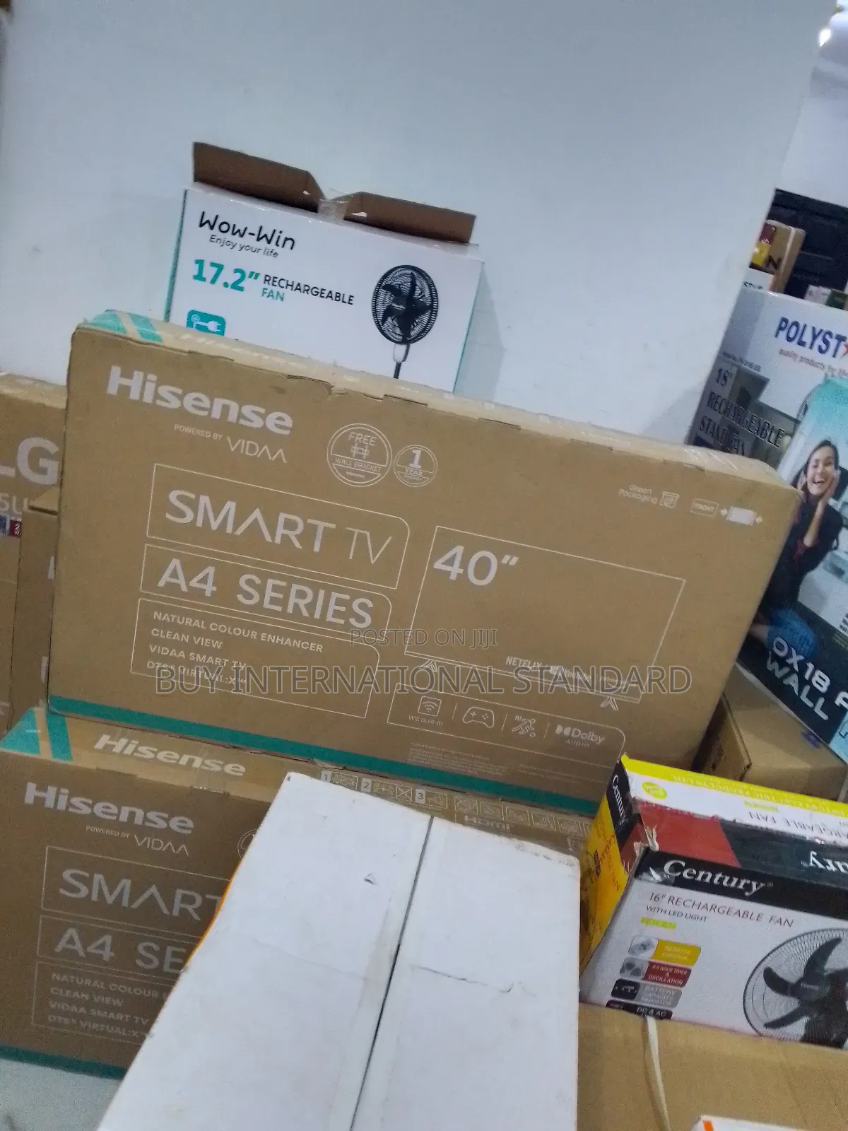 40" Hisense Smart Tv With Energy Efficient Design