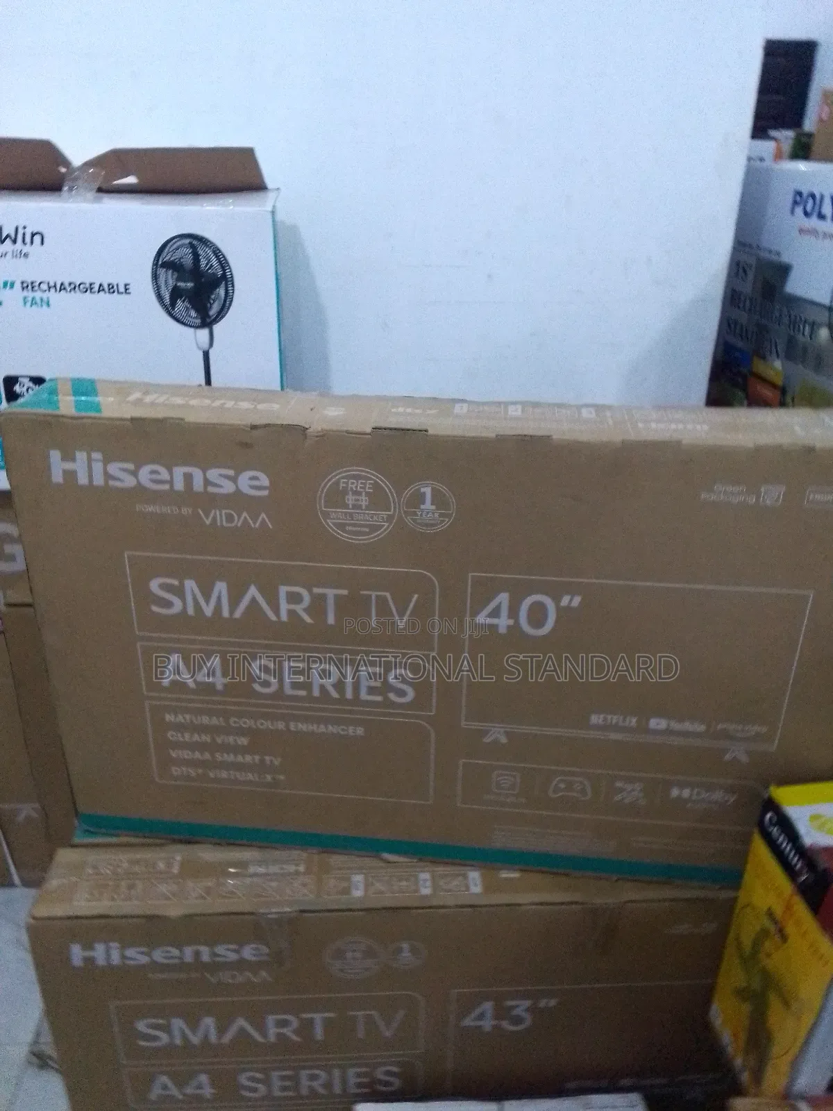 40" Hisense Tv With Customizable Picture Settings