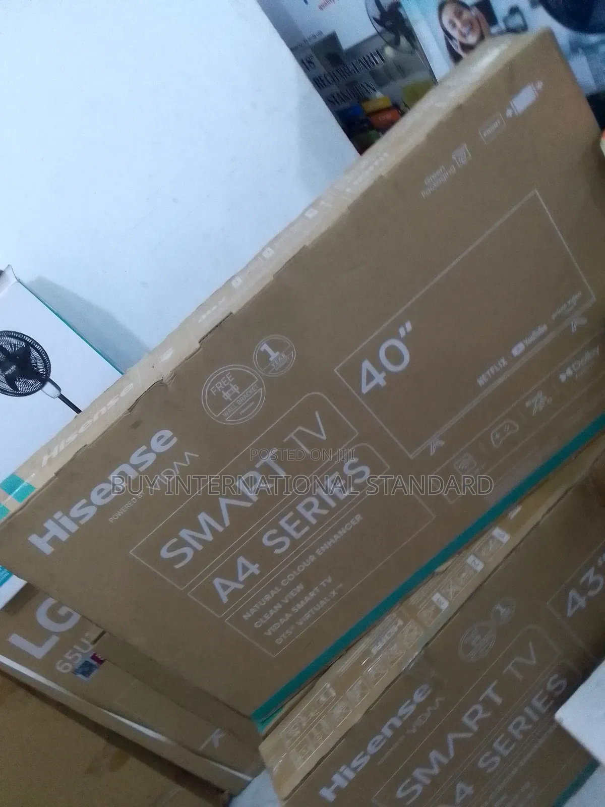 40" Hisense FHD Tv With User-Friendly Interface