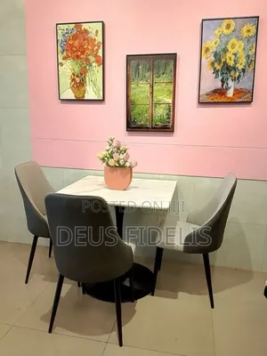 Marble Dining Table and 4 Chairs