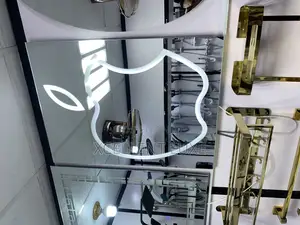 Apple Shaped Led Mirror