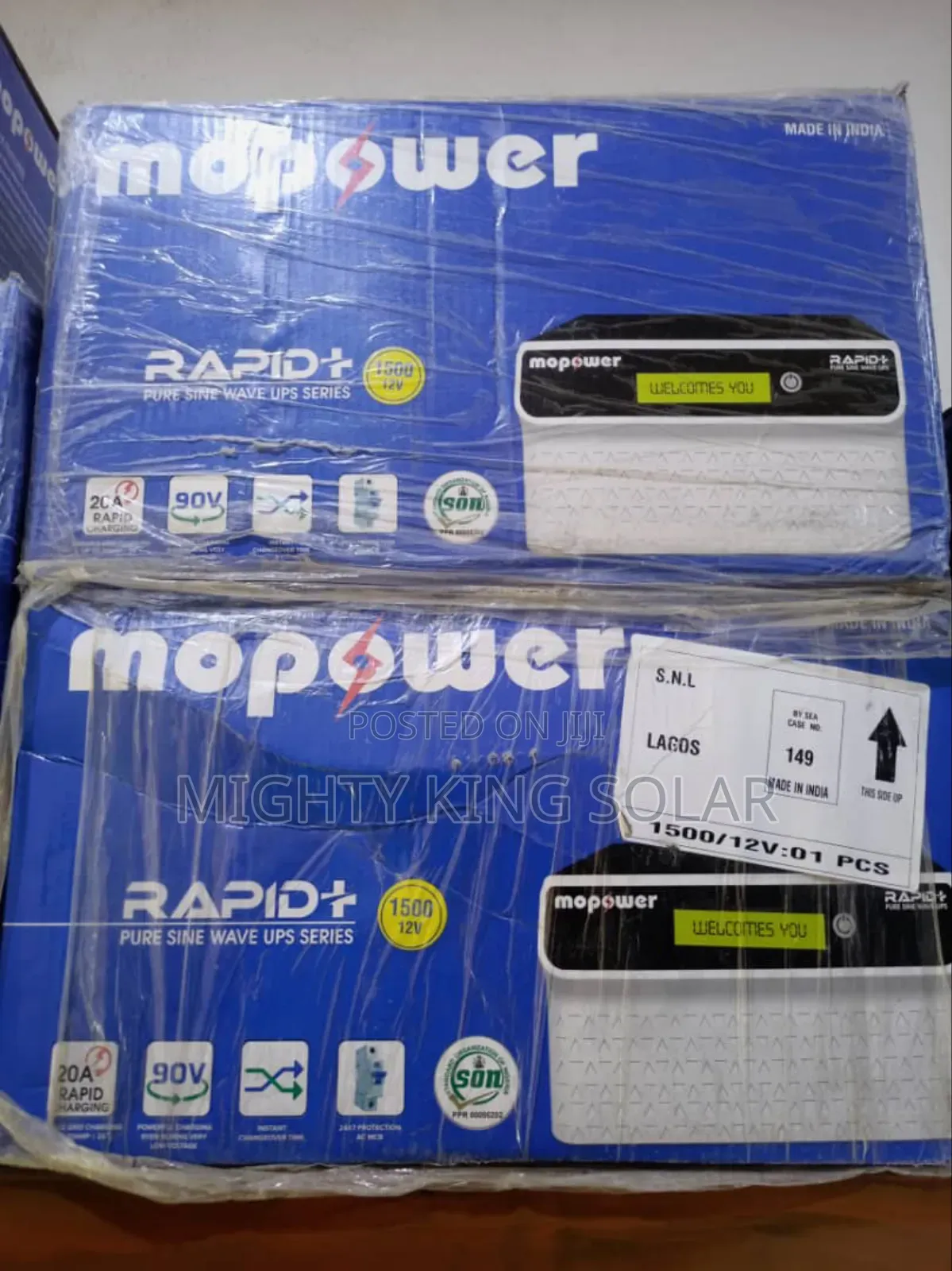 Mopower 1.5 Kva 12v