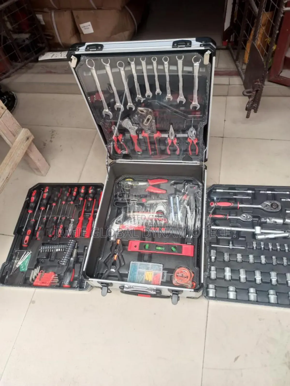 187pcs Combination Tools Box