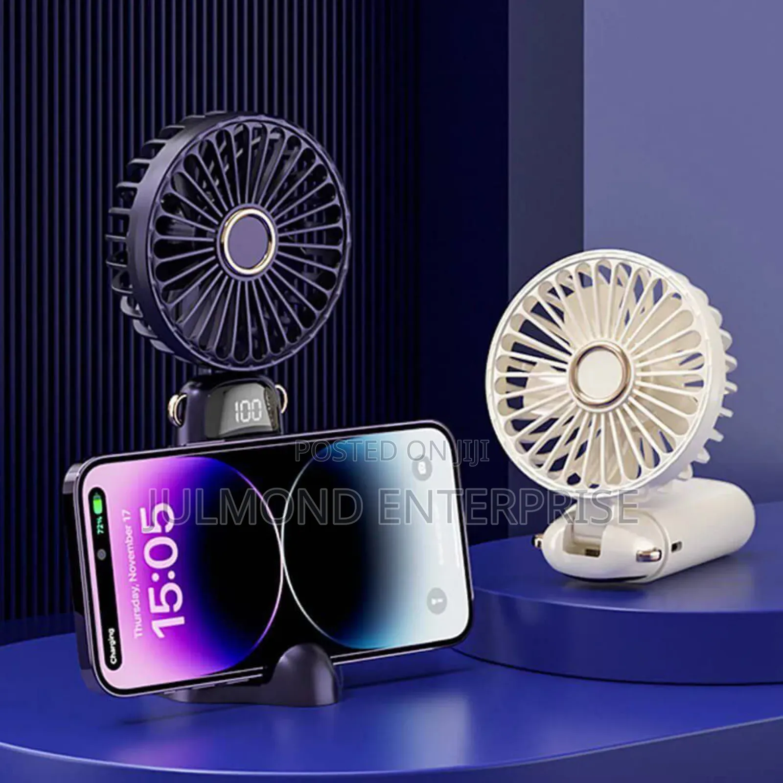 Led Digital Display Mini Hand Fan