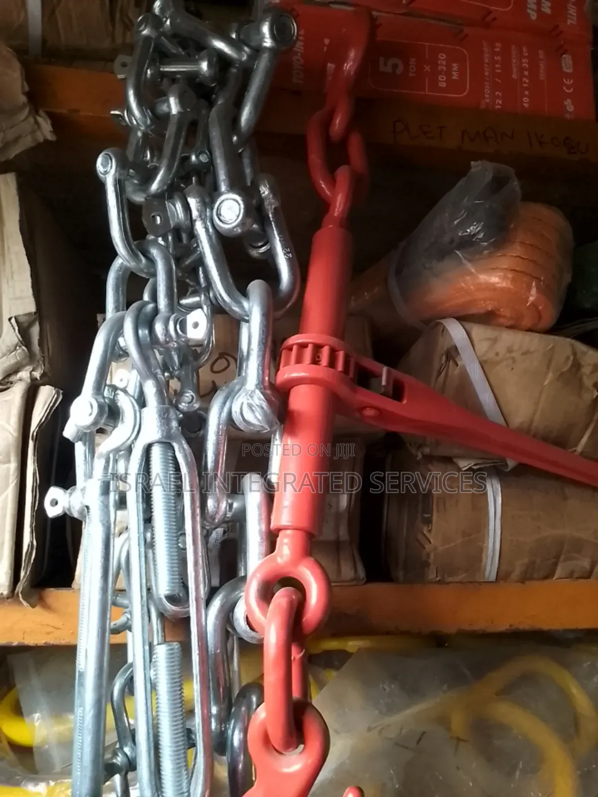 Binding Chain With Ratchet