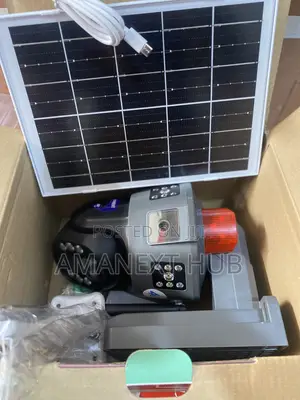 Triple Lens Solar PTZ Camera With Memory Card