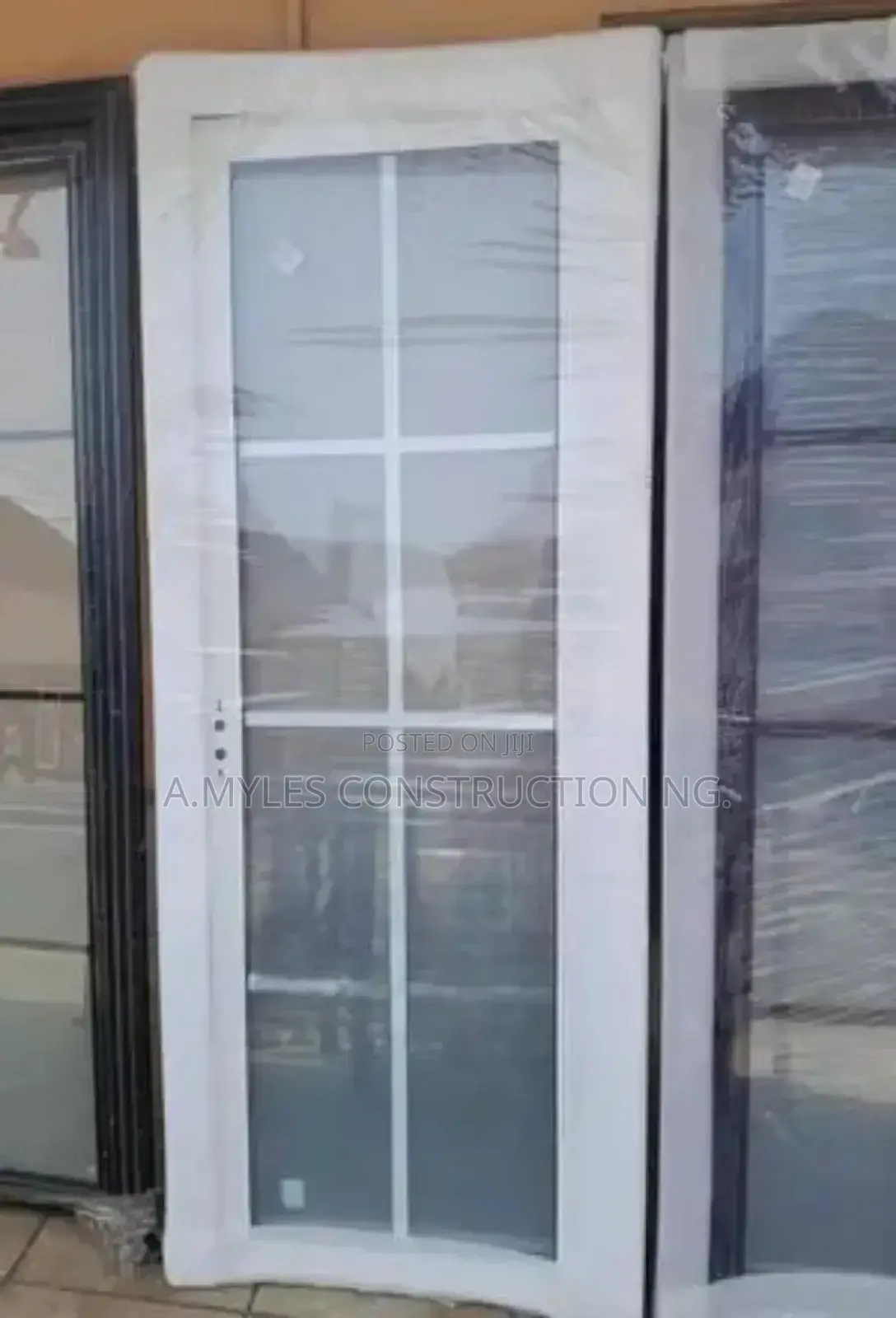White Bathroom Door