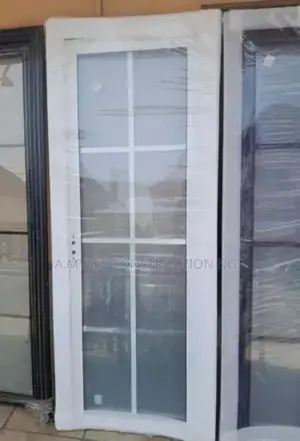 White Bathroom Door