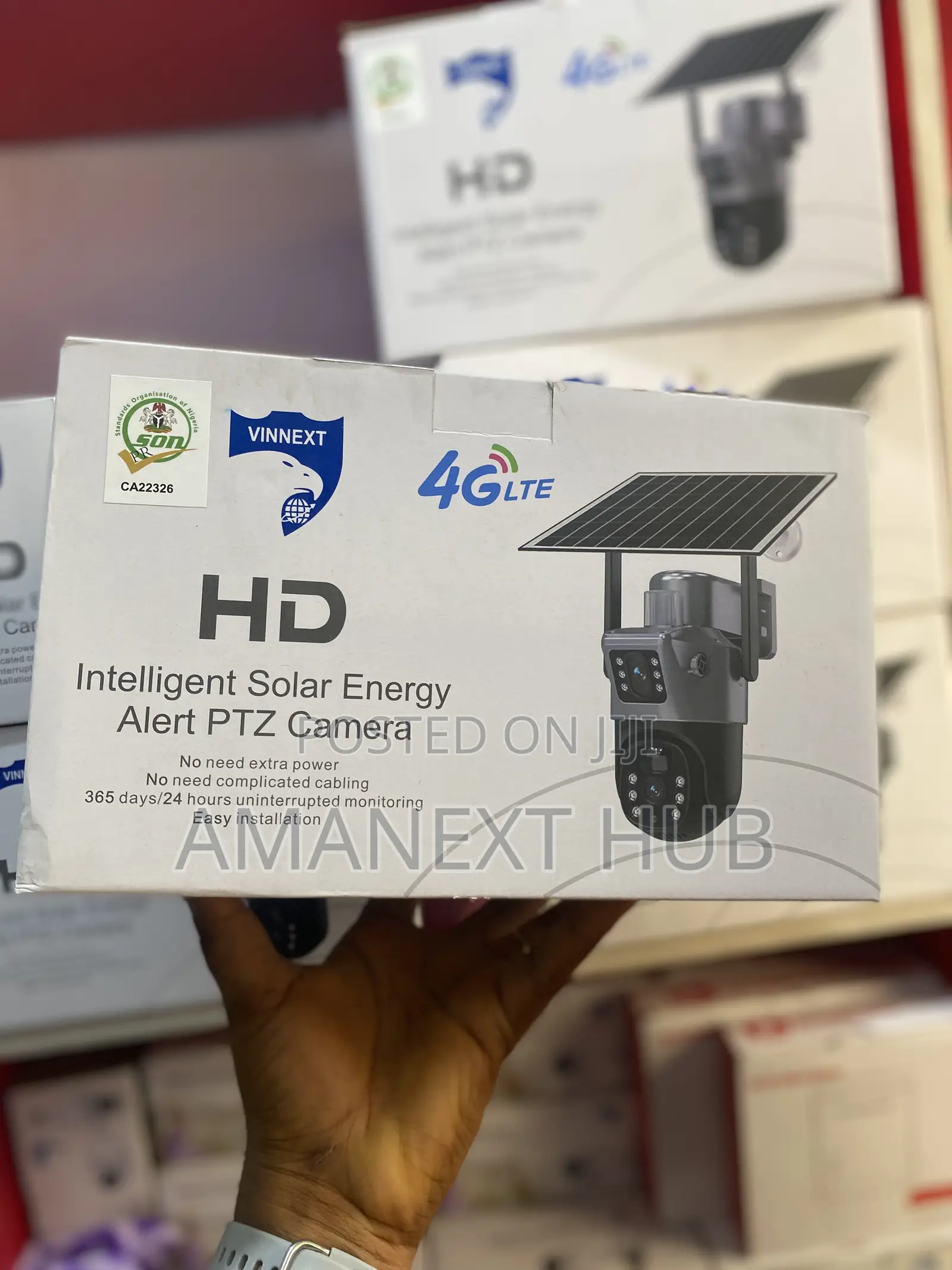 Dual Lens Solar Ptz Camera V380 App