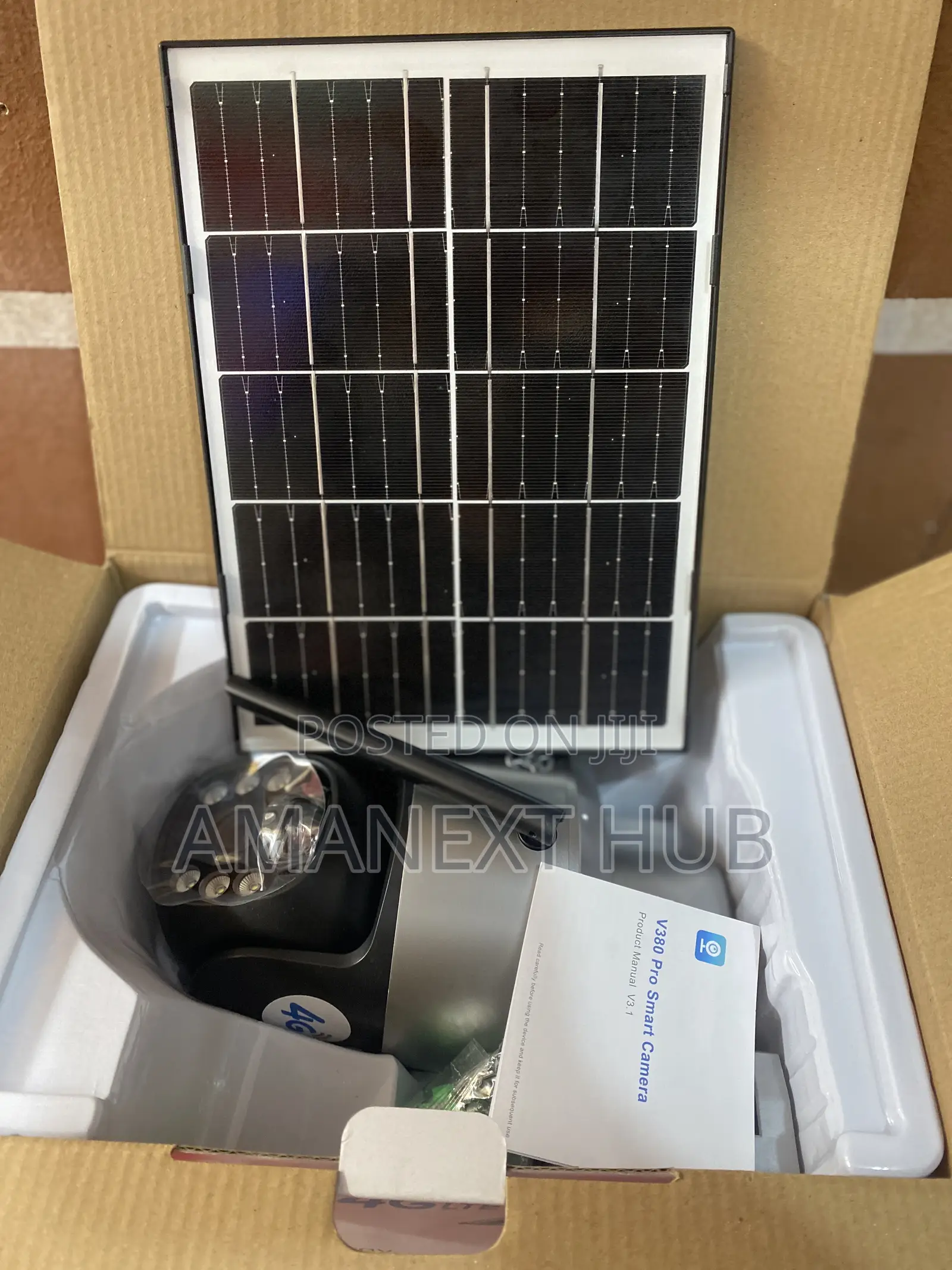 Dual Lens Solar Ptz Camera V380 App