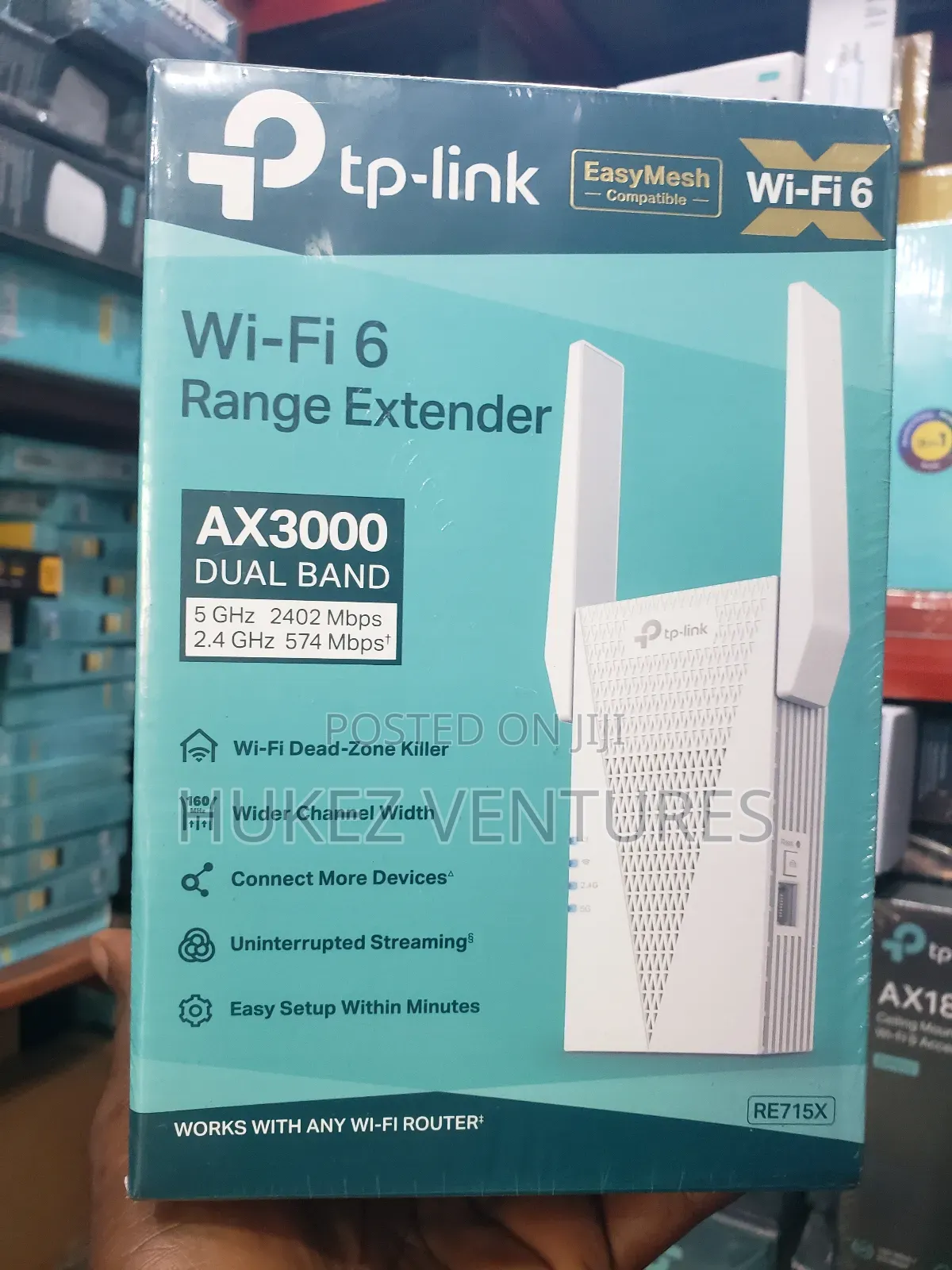 Tp Link Ax3000 Wifi 6 Range Extender Re715x